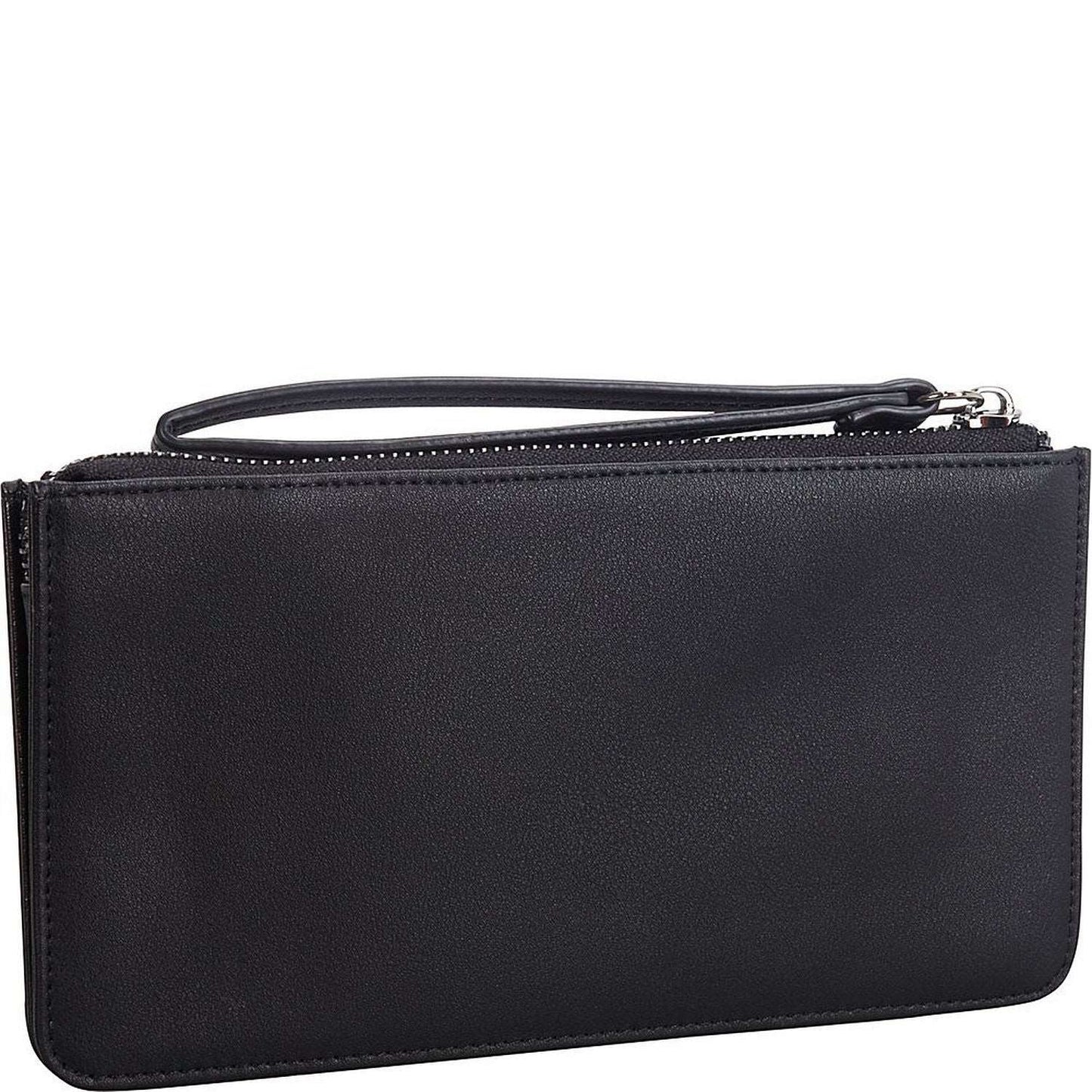 Mechaly Women's Skully Blue Vegan Leather Skull Handle Wallet