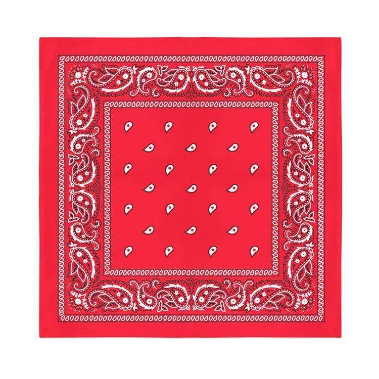 12 Pack Cotton Bandanas Solid 22 inches White Accessories