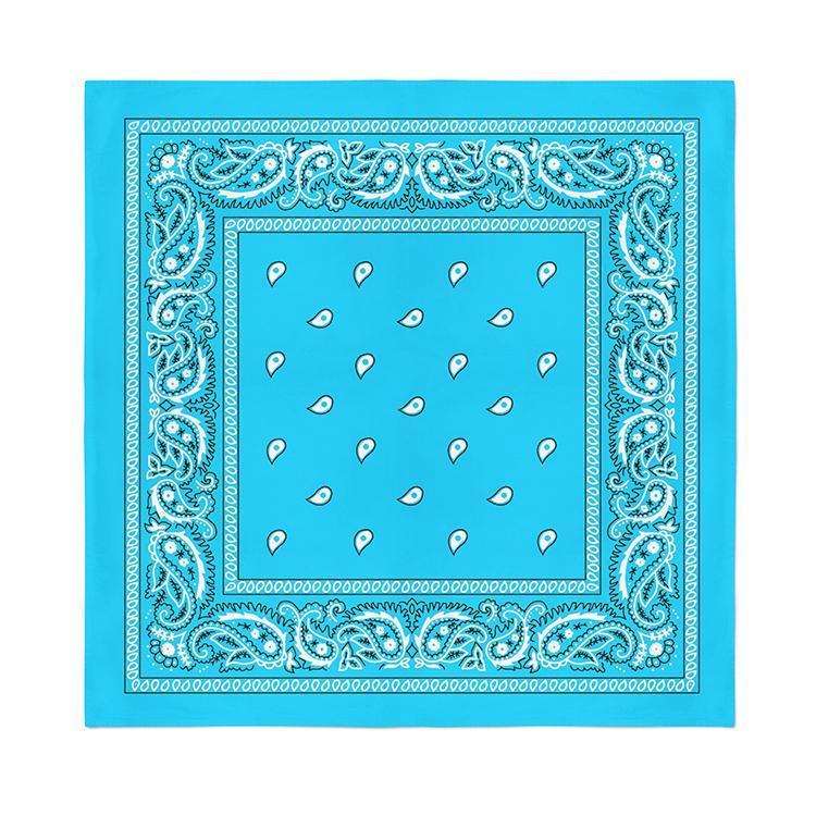 12 Pack Cotton Bandanas Solid 22 inches White Accessories
