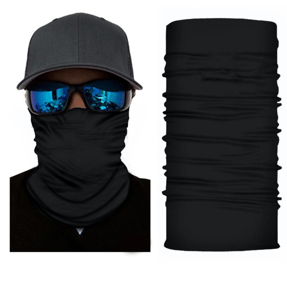 12 Pack Neck Gaiter Black Accessories