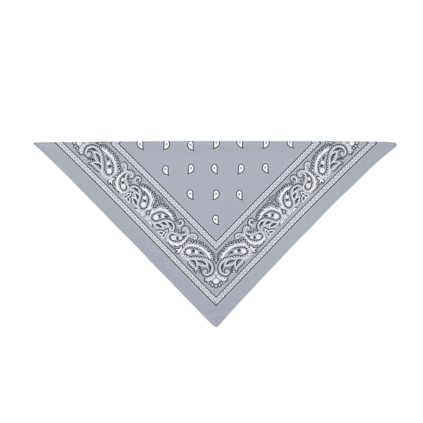 12 Pcs COTTON Triangle Bandanas Bulk Wholesale - Paisley or Solid (Sold per Dozen) - BandanasWholesale