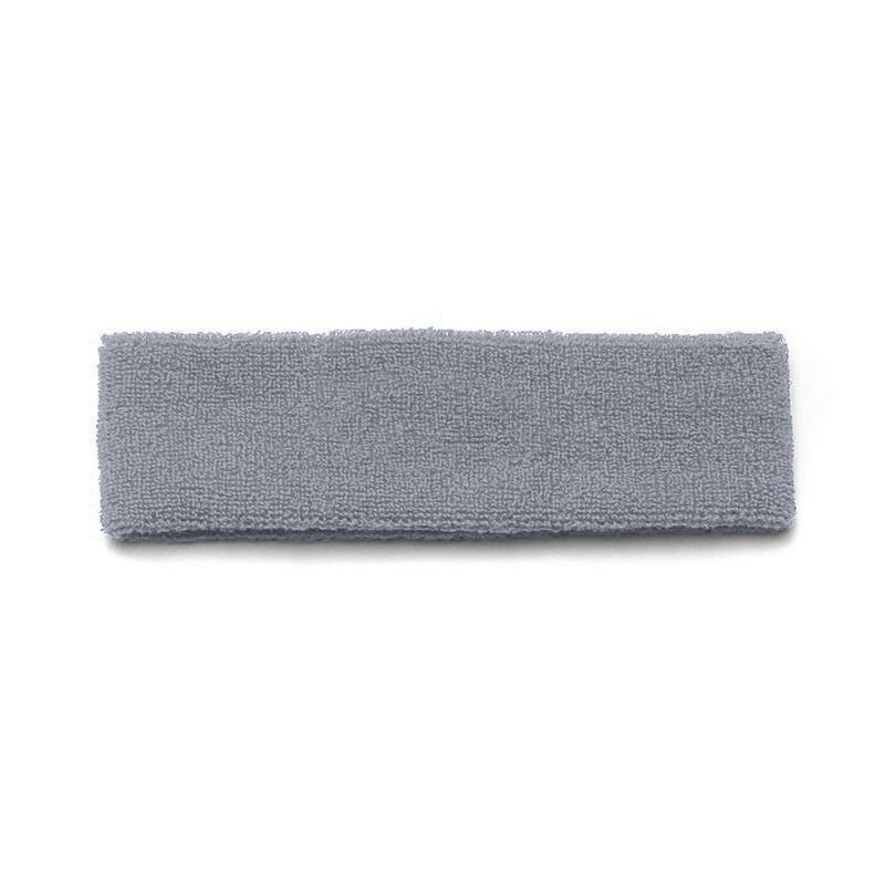 12 Pack Sport Headbands Black   Headbands Wholesale
