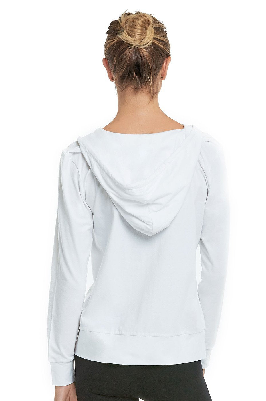 Thin Zip Up Hooded Jacket for Women