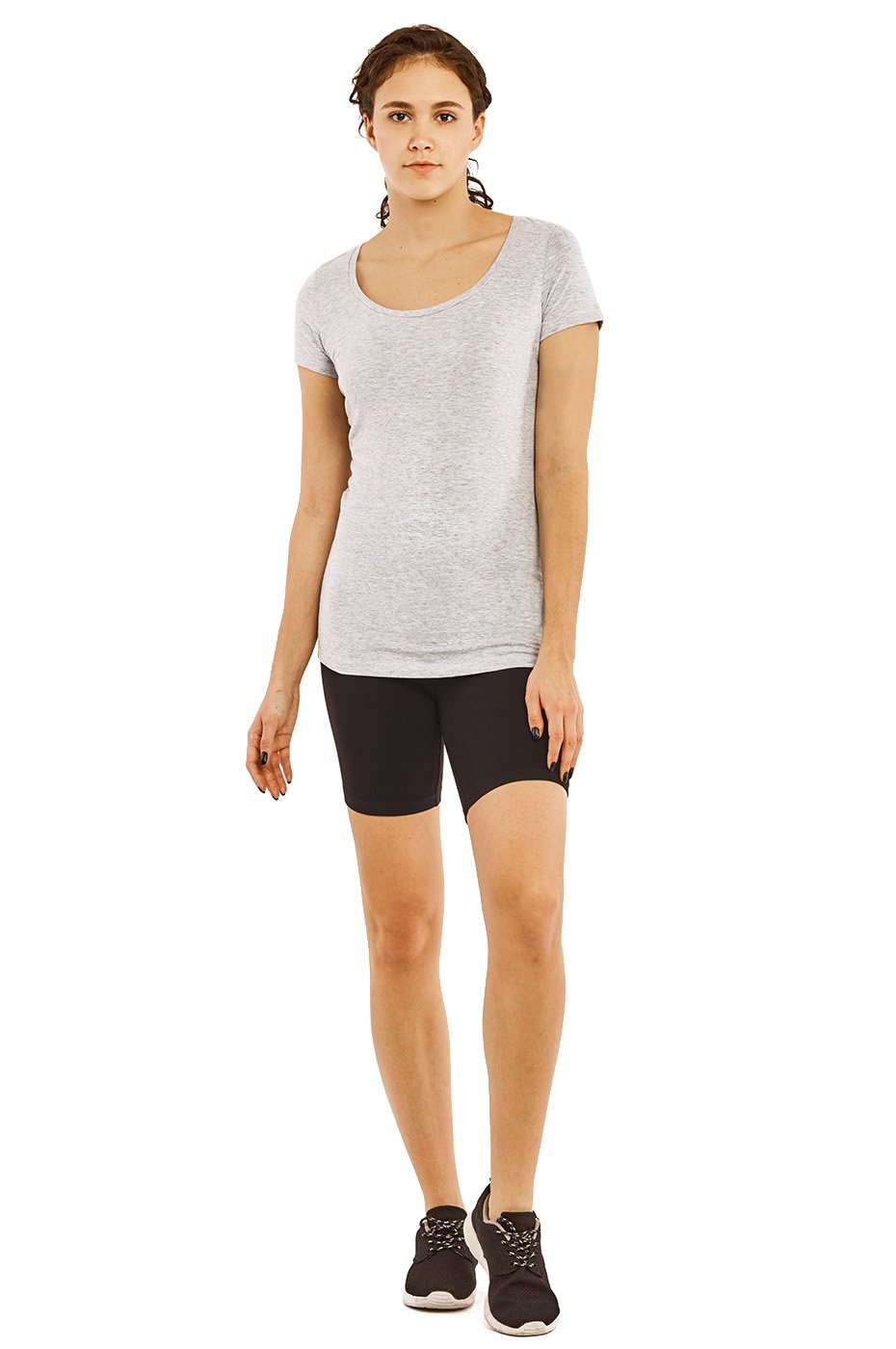 Yoga Shorts for Women (Wide Waistband)