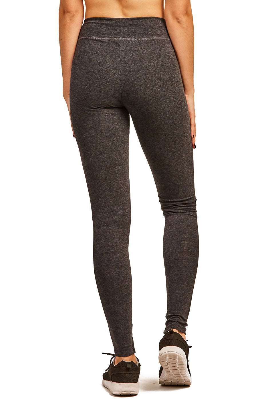 Cotton Spandex Leggings for Women Black Small 1 Pack Womens Bottom