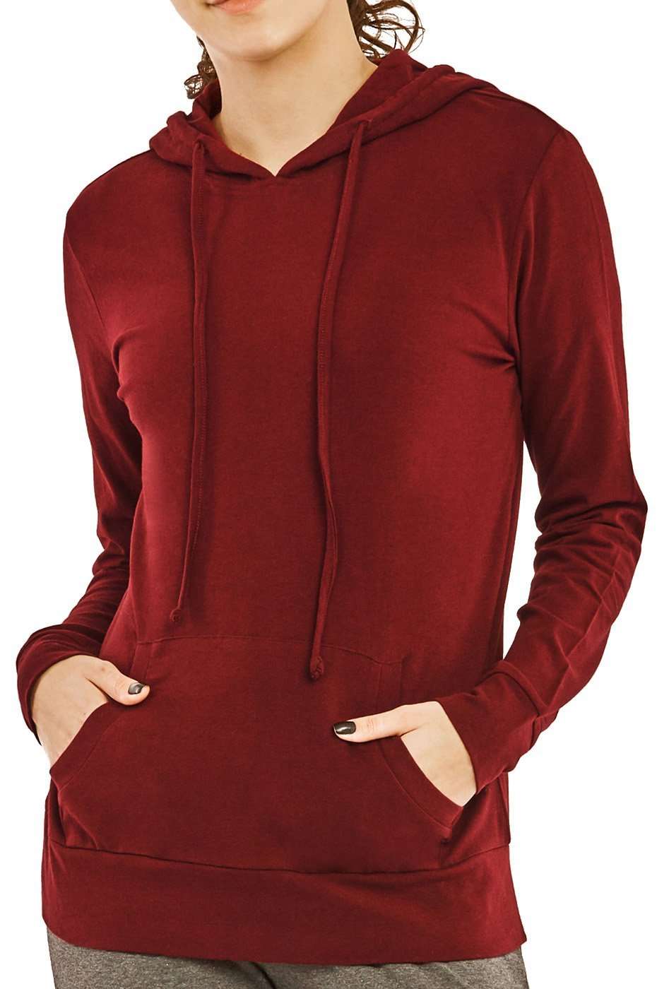 Thin Pullover Hoodie for Women