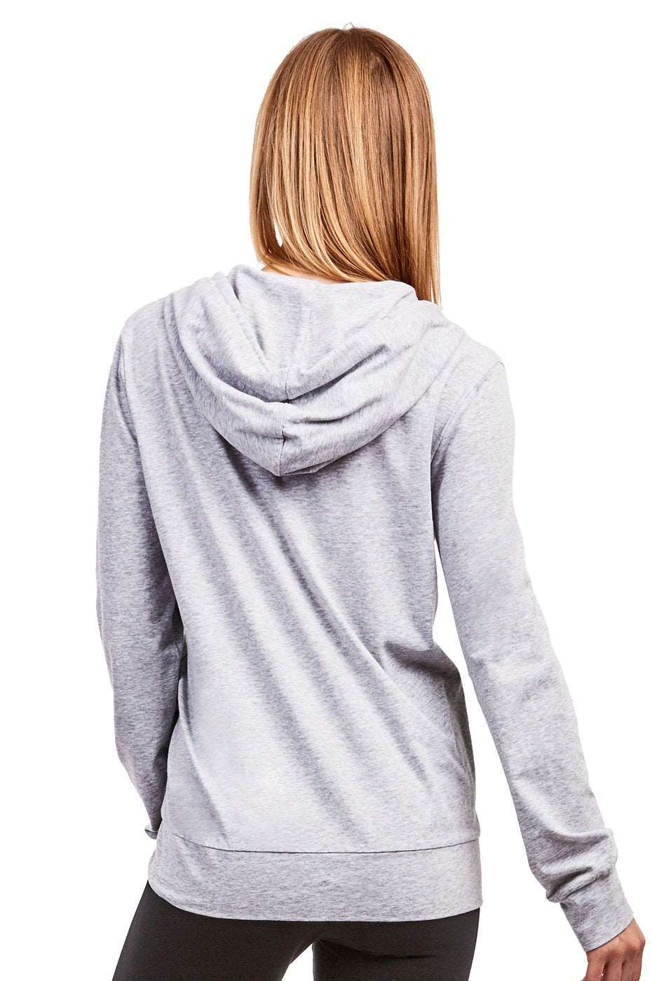 Thin Zip Up Hooded Jacket for Women