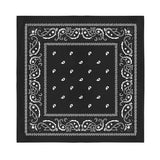 12 Pack Cotton Bandanas Solid 22 inches White Accessories