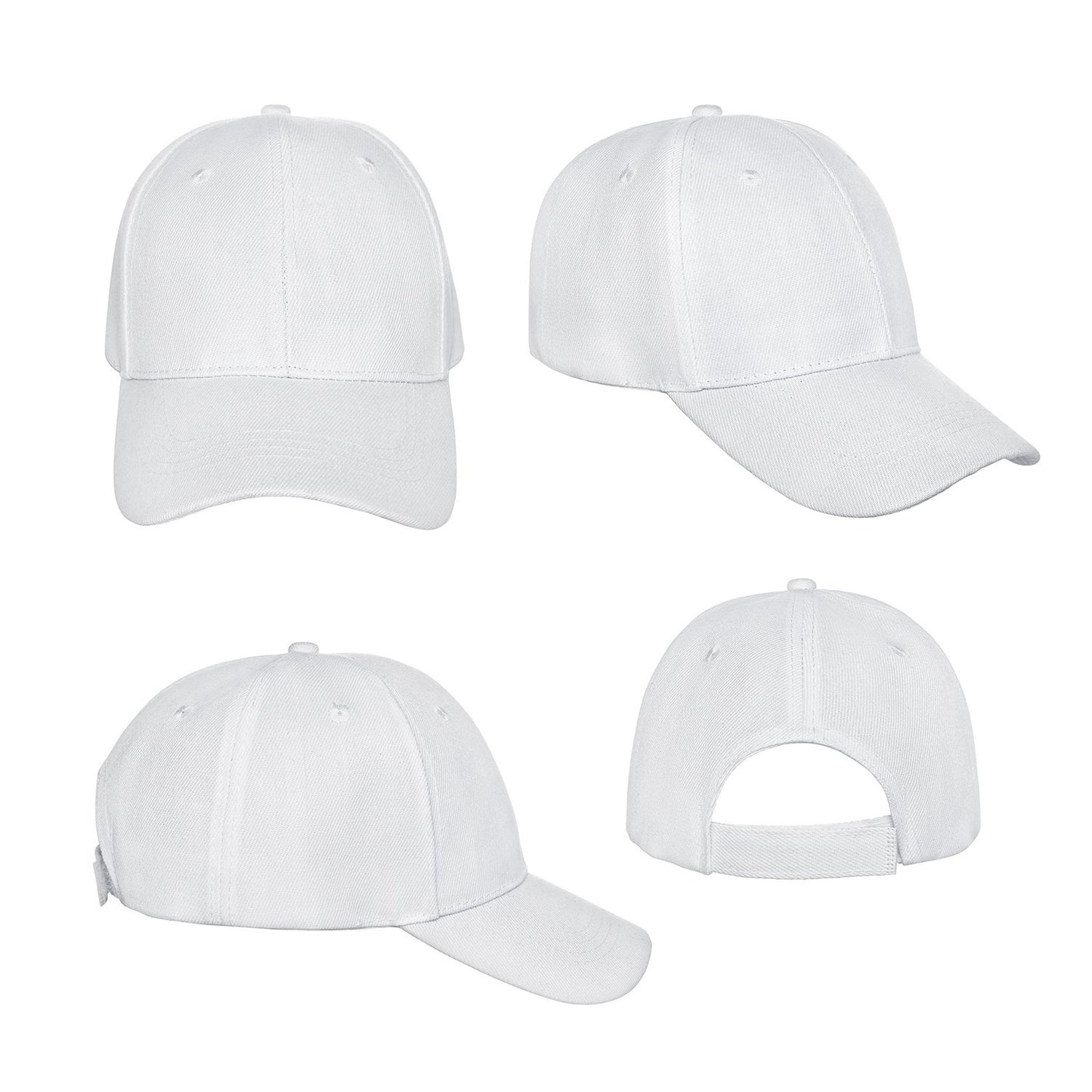 Baseball Caps Black 3 Pack  Accessories