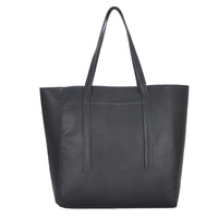 Mechaly Women's Ashley Black Vegan Leather Hobo Handbag