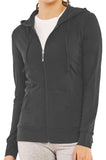 Thin Zip Up Hooded Jacket for Women