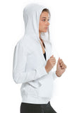 Thin Zip Up Hooded Jacket for Women