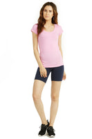 Yoga Shorts for Women (Wide Waistband)