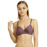Mechaly Women Full Molded Cup Plain Adjustable Bra - 6 Pack